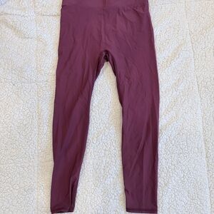 Savvi Women's Burgundy Leggings